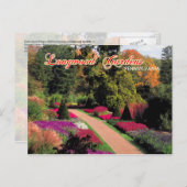 Carte Postale Longwood Gardens, Pennsylvanie (Devant / Derrière)