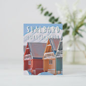 Carte Postale Longyearbyen, où la nature reprend ses droits (Debout devant)