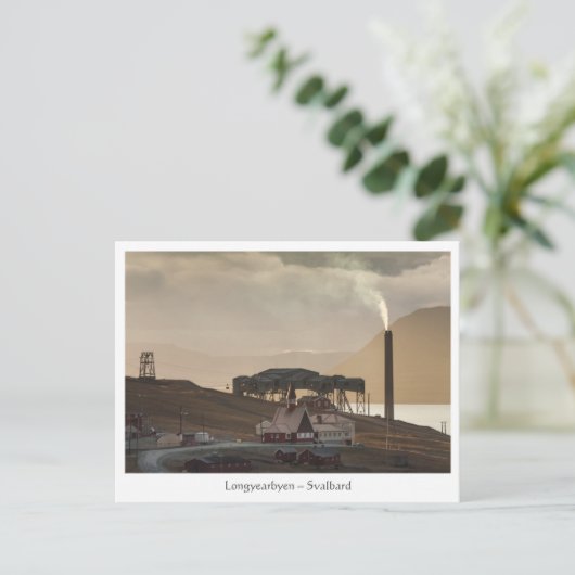 Carte Postale Longyearbyen Svalbard (Debout devant)