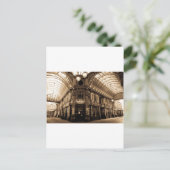 Carte Postale look antique du marché plomb Image (Debout devant)