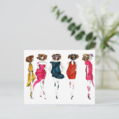 Carte Postale Lookbook (Debout devant)
