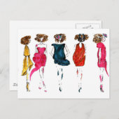 Carte Postale Lookbook (Devant / Derrière)