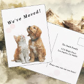 Carte Postale Looking Up at You – Moving Announcement 