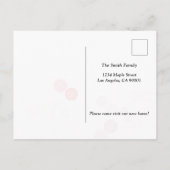 Carte Postale Looking Up at You – Moving Announcement  (Dos)