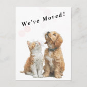 Carte Postale Looking Up at You – Moving Announcement  (Devant)