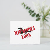 Carte Postale Loon du Minnesota (Debout devant)