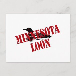 Carte Postale Loon du Minnesota