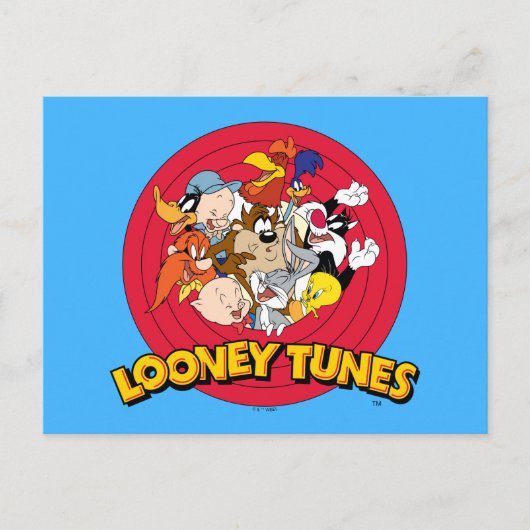 Carte Postale LOONEY TUNES™ Logo de marque (Devant)