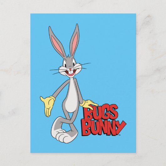 Carte Postale LOONEY TUNES™ Rires rétro | BUGS BUNNY™ (Devant)