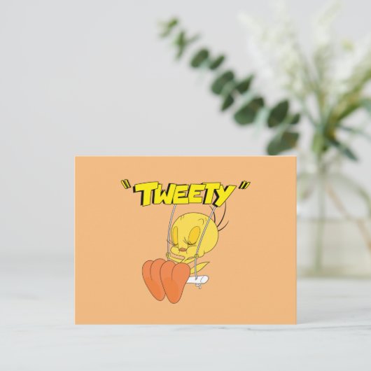Carte Postale LOONEY TUNES™ Rires rétro | TWEETY™ (Debout devant)