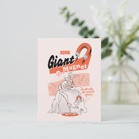 Carte Postale LOONEY TUNES™ | WILE E. COYOTE™ ACME Aimant géant (Debout devant)