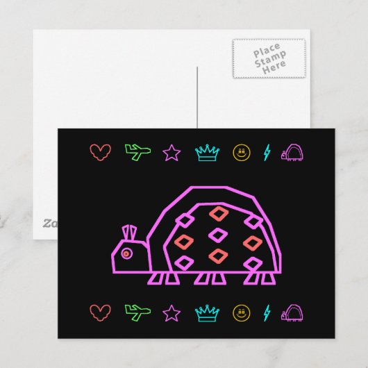 Carte Postale Loopzie Ladybug (Devant / Derrière)