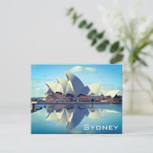 Carte Postale L'opéra de Sydney (Debout devant)