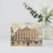 Carte Postale L'Opéra, Paris (Debout devant)
