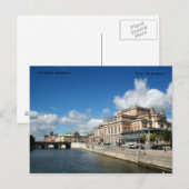 Carte Postale L'Opéra, Stockholm, Photo Ola B... (Devant / Derrière)