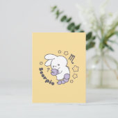 Carte Postale Loppitokki Bunny embrassant la magie du zodiaque S (Debout devant)