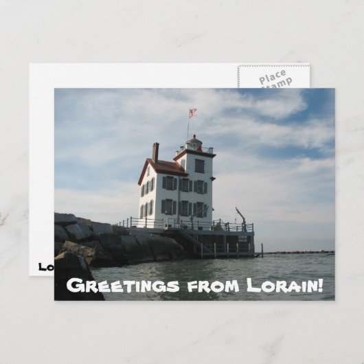 Carte postale Lorain (Devant / Derrière)