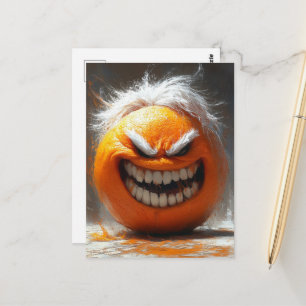 Carte Postale L'Orange Effrayante
