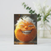 Carte Postale L'Orange Heureuse (Debout devant)