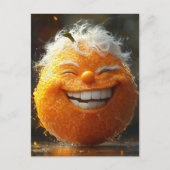 Carte Postale L'Orange Heureuse (Devant)