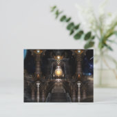Carte Postale L'Orbe De L'Art Fractal Acrellis (Debout devant)