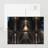 Carte Postale L'Orbe De L'Art Fractal Acrellis (Devant / Derrière)