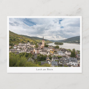 Carte Postale Lorch sur Rhin Allemagne