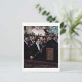Carte Postale L'Orchestre à l'Opéra, Edgar Degas (Debout devant)