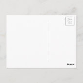 Carte postale Lord Canine (Dos)