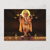 Carte postale Lord Ganesha