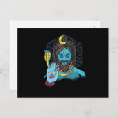 Carte Postale Lord Shiva (Devant / Derrière)