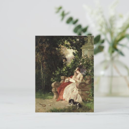 Carte Postale L'oreillette, 1868 (Debout devant)