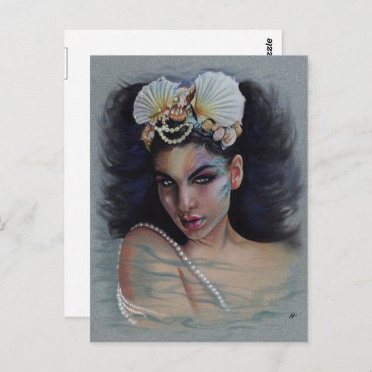 Carte postale Loreley Mermaid (Devant / Derrière)