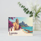 Carte Postale Loreto Mexique (Debout devant)