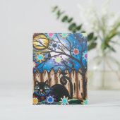 Carte Postale Lori Everett_ Jour Des Morts, Chat Noir, Mexicain (Debout devant)