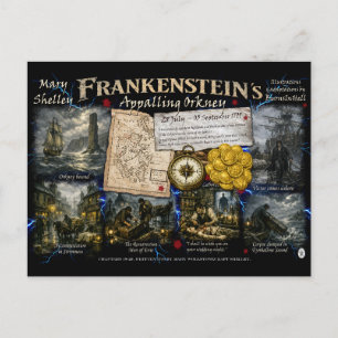 Carte Postale L'orkney épouvantable de Frankenstein par BurnsInH