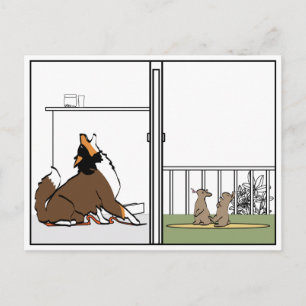 CARTE POSTALE LORSQUE WORLDS COLLIDE