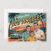 Carte Postale Los Angeles (Devant / Derrière)