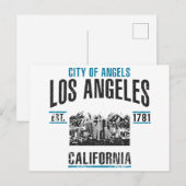 Carte Postale Los Angeles (Devant / Derrière)