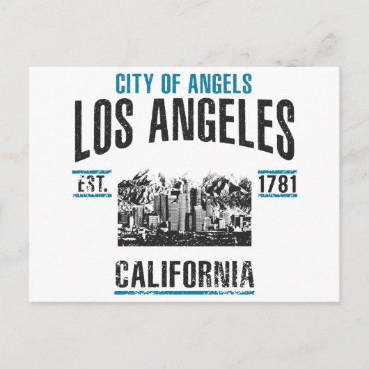 Carte Postale Los Angeles (Devant)