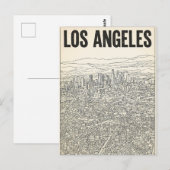 Carte Postale Los Angeles (Devant / Derrière)