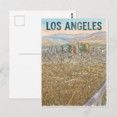 Carte Postale Los Angeles (Devant / Derrière)