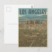 Carte Postale Los Angeles (Devant / Derrière)
