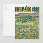 Carte Postale Los Angeles (Devant / Derrière)