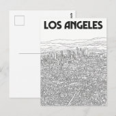 Carte Postale Los Angeles (Devant / Derrière)