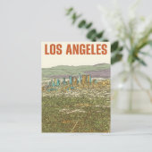 Carte Postale Los Angeles  (Debout devant)
