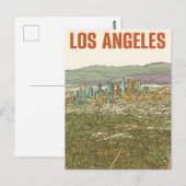 Carte Postale Los Angeles  (Devant / Derrière)