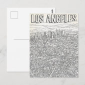 Carte Postale Los Angeles (Devant / Derrière)