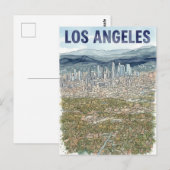 Carte Postale Los Angeles (Devant / Derrière)