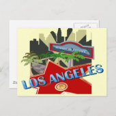 Carte Postale Los Angeles (Devant / Derrière)